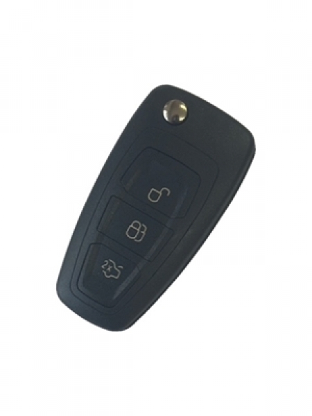 Ford Transit Custom Connect etc 3 Button Remote Key Case 